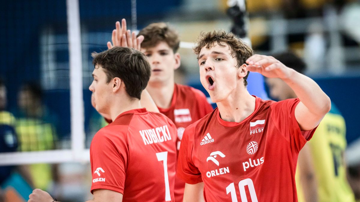 Materiały prasowe / Volleyball World / Aleksiej Nasewicz, zawodnik młodzieżowej reprezentacji Polski w siatkówce