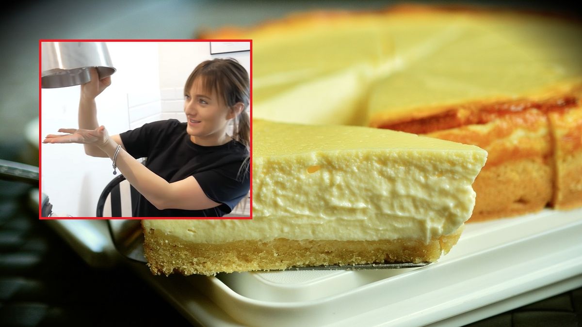 Sernik od Ani z "Rolnik szuka żony". Zawsze wychodzi