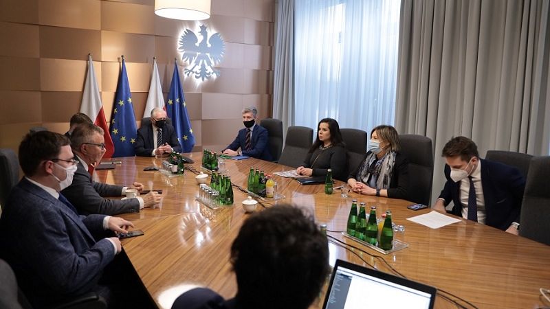 Spotkanie Rzecznika MŚP i przedsiębiorców z wicepremierem Jarosławem Gowinem | fot. MRPiT