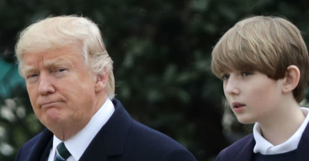 Syn Donalda Trumpa pomógł ojcu wygrać wybory z pomocą wehikułu czasu. Zwolennicy fantastycznej teorii mają "niezbite dowody"