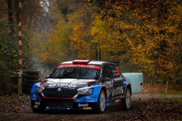 Kajetan Kajetanowicz został wicemistrzem świata WRC3 (fot. kajto.pl)