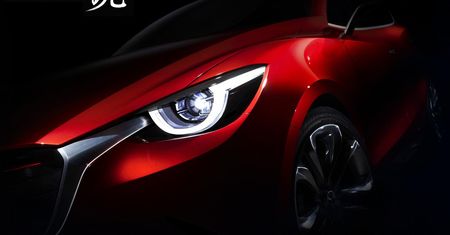 Nowa Mazda2 najpierw w formie studium [aktualizacja]