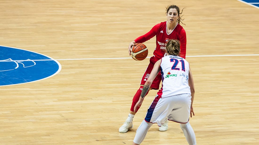 Zdjęcie okładkowe artykułu: WP SportoweFakty / Grzesiek Jędrzejewski / Na zdjęciu: Leonor Rodriguez, Hiszpanka w barwach Wisły CanPack