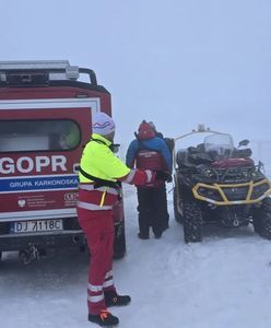 Turystka morsowała na sucho w Karkonoszach. O krok od tragedii