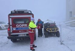 Turystka morsowała na sucho w Karkonoszach. O krok od tragedii