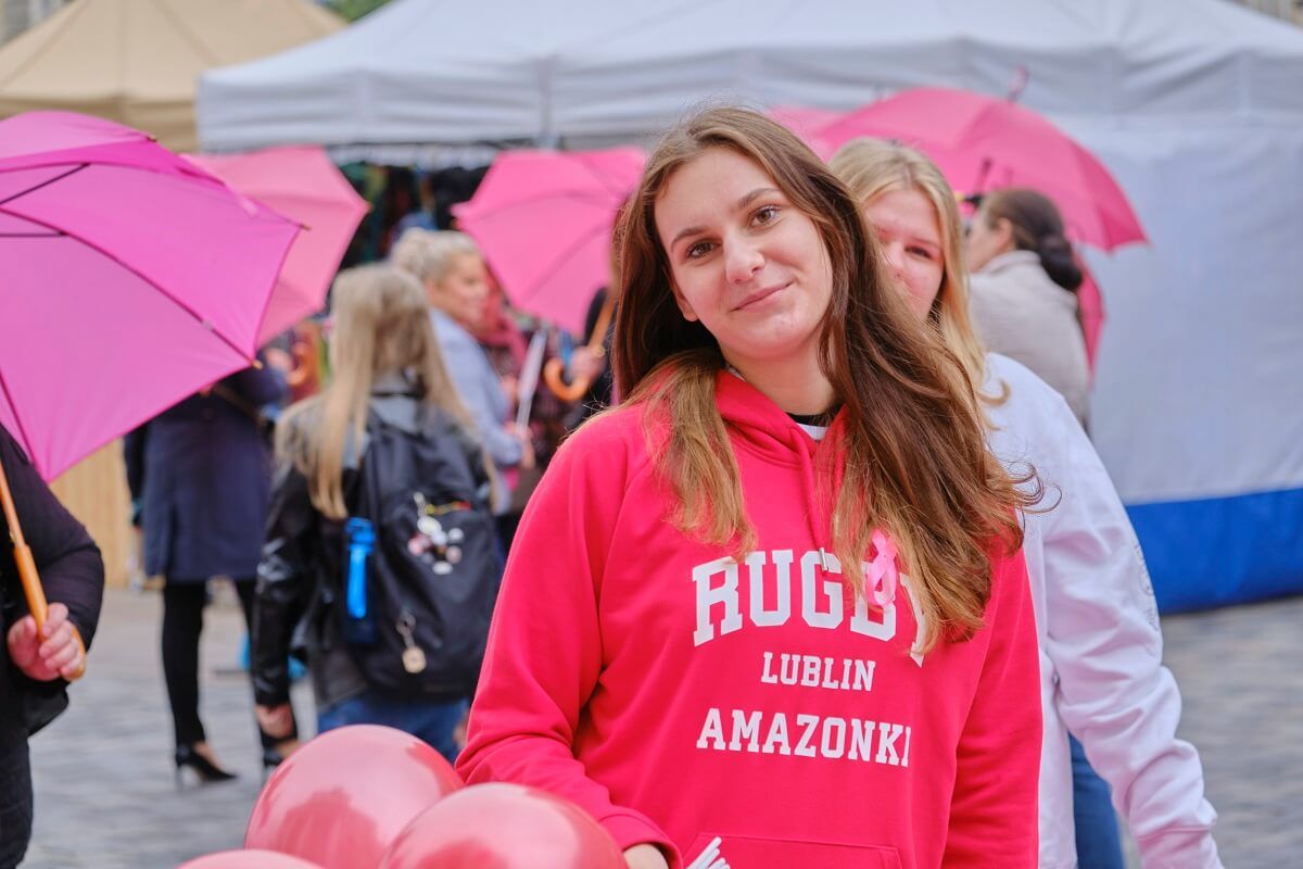 Marsz Różowej Wstążki Lublin 2022