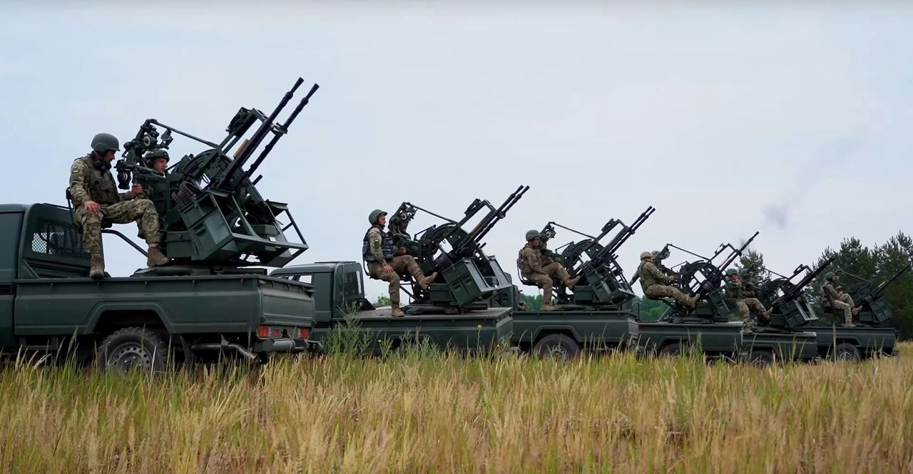 Ćwiczenia ukraińskiej armii na MR-2 Viktor