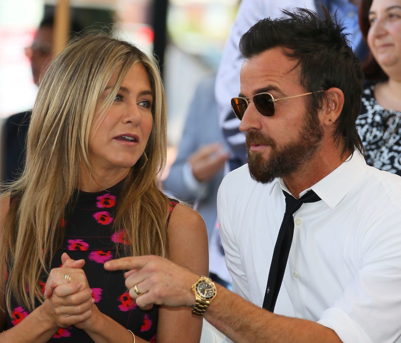 Jennifer Aniston and Justin Theroux were married for just under three years.