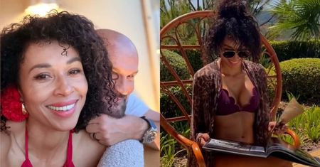 Tymczasem u Brzoski i Mensah na wakacjach: Omenaa w bikini przegląda album Dolce&Gabbana (ZDJĘCIA)