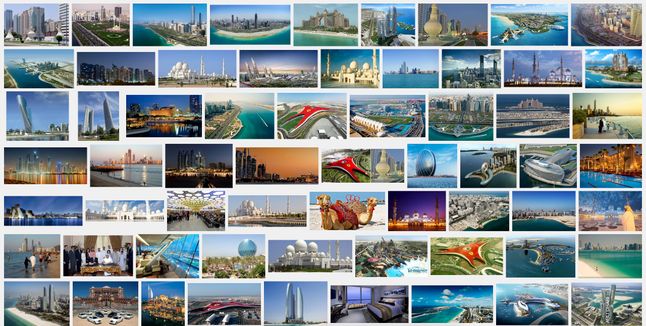 Wpisując w Google grafika "Abu Dhabi" natrafimy na wiele zdjęć z Dubaju. Podobnie jest z innymi miejscami, więc koniecznie trzeba zweryfikować te informacje.