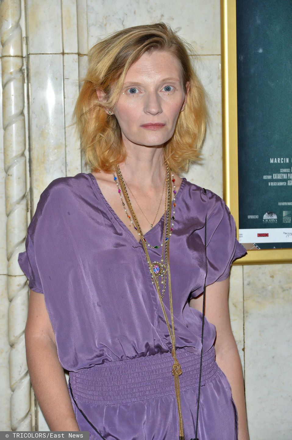 Agata Buzek na premierze