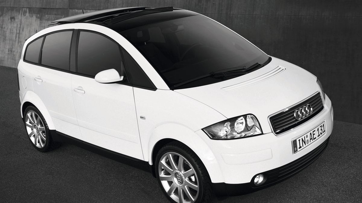 Audi A2. Na pewno w podbiciu rynku nie pomogła mu cena,