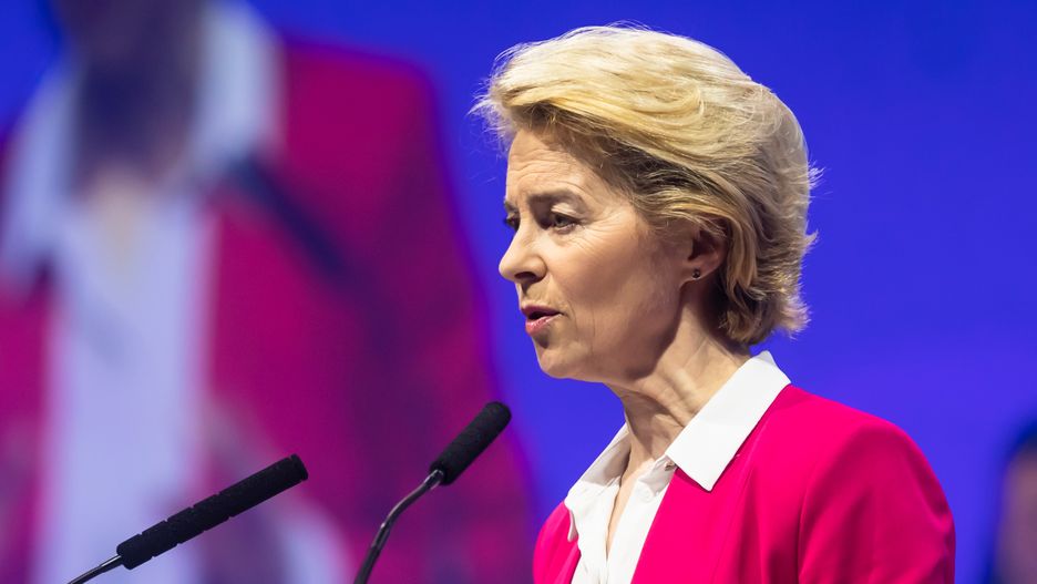 ZAGREB, CROATIA - 2019/11/20: Ursula von der Leyen, European Commission president - elect seen during the European People's Party (EPP) Congress in Zagreb. (Photo by Mykhaylo Palinchak/SOPA Images/LightRocket via Getty Images)