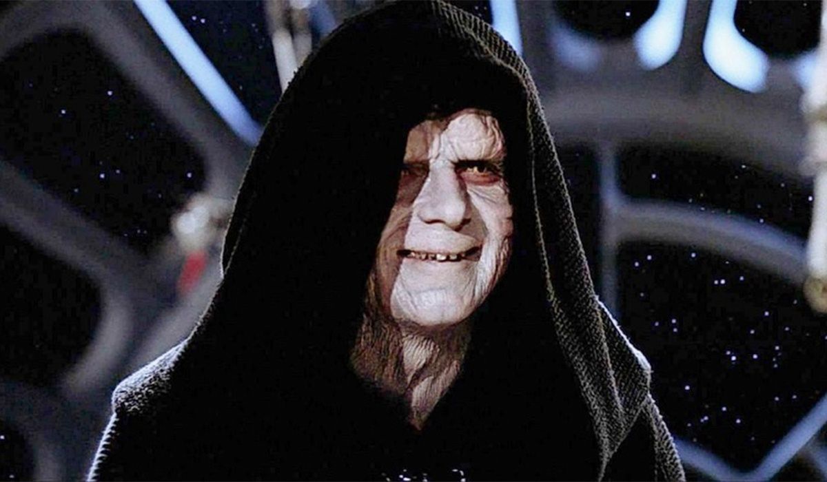 Darth Sidious z "Gwiezdnych wojen"