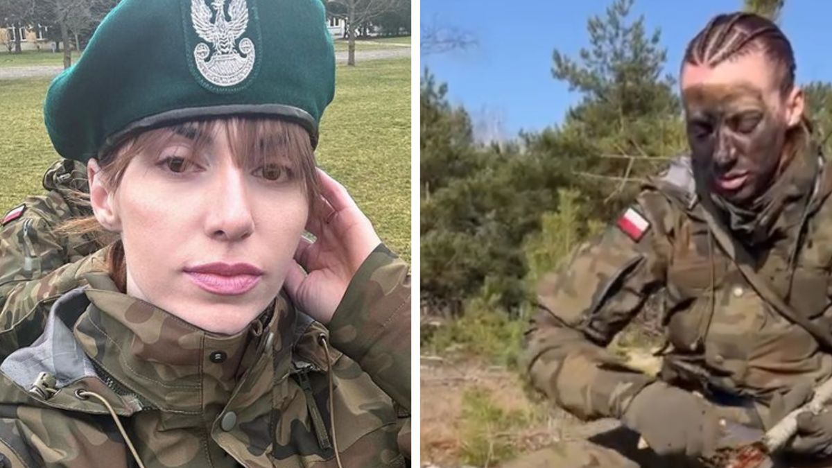 Schreiber szkoli się w wojsku