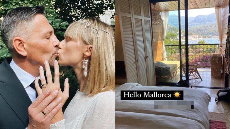 Miesiąc miodowy Krzysztofa Ibisza i Joanny Kudzbalskiej