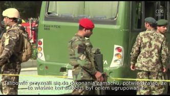 Zabici i ranni żołnierze w zamachu bombowym w stolicy