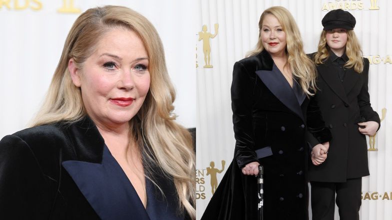 Christina Applegate o lasce w towarzystwie córki ŻEGNA SIĘ z czerwonym dywanem na SAG Awards (ZDJĘCIA)
