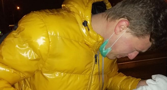 Dziennikarz Halo.Radia zaatakowany przez policję gazem na manifestacji Strajku Kobiet