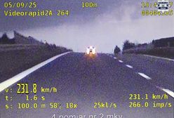Pędził 231 km/h na S52. Policja nie miała litości