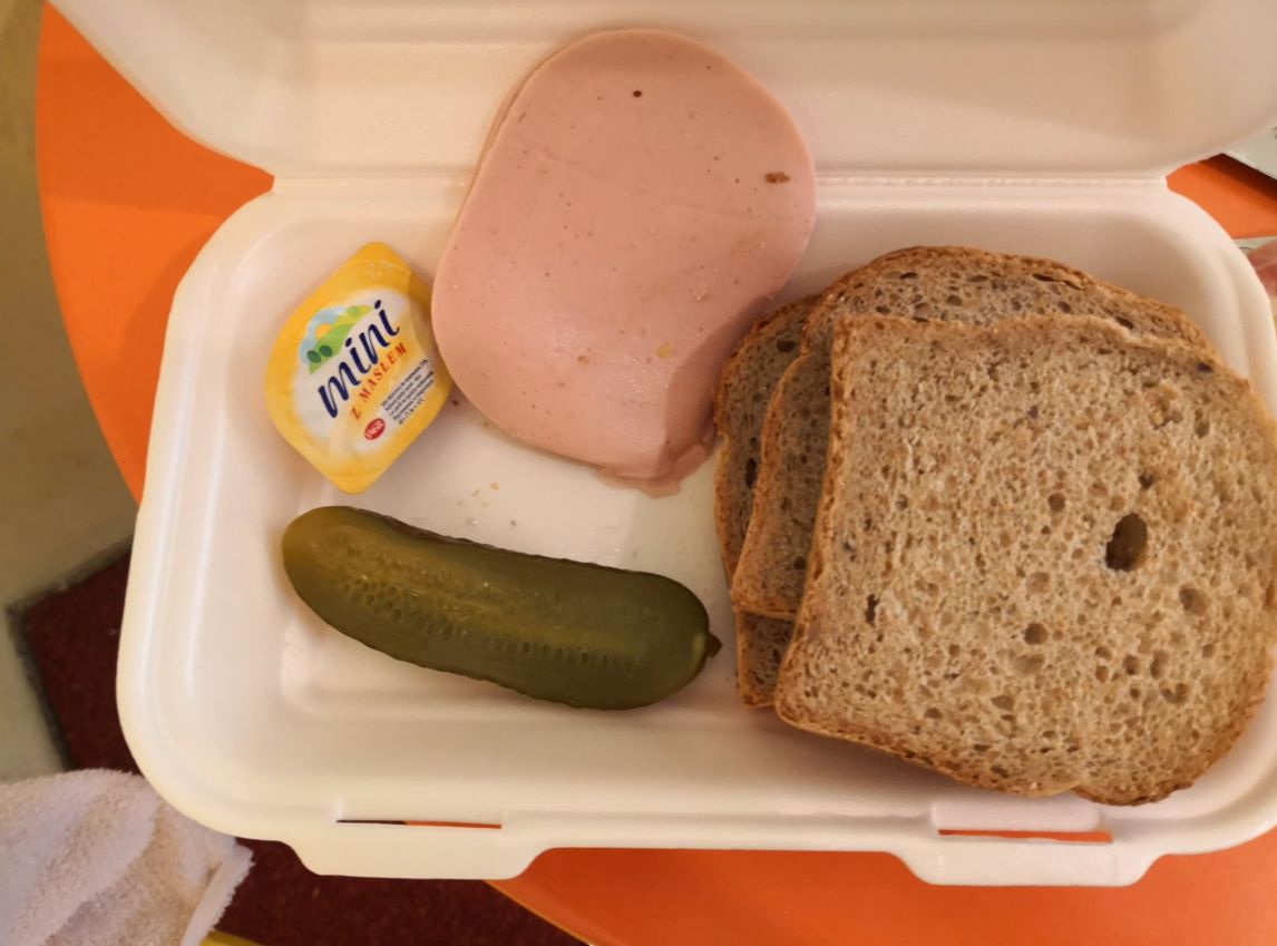 Tak wyglądają posiłki w szpitalu w Zielonej Górze