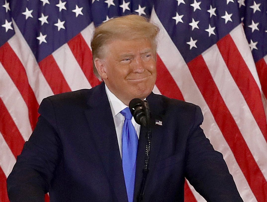 Donald Trump ogłosił zwycięstwo na długo przed spłynięciem wszystkich wyników