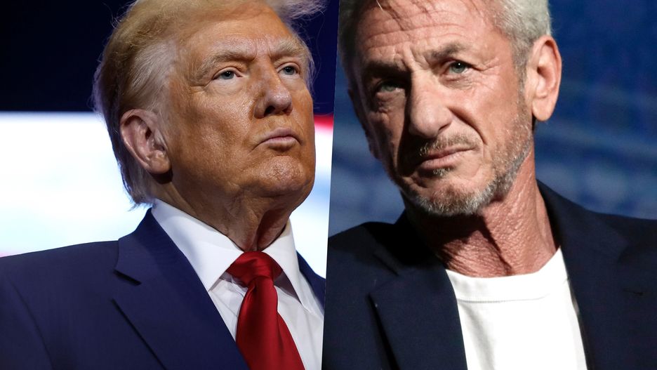Sean Penn uderza w Donalda Trumpa