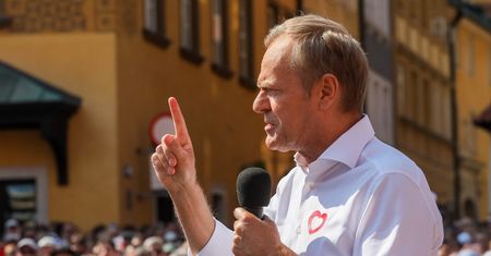 "Absolutny rekord". Tusk nie mógł się powstrzymać na marszu