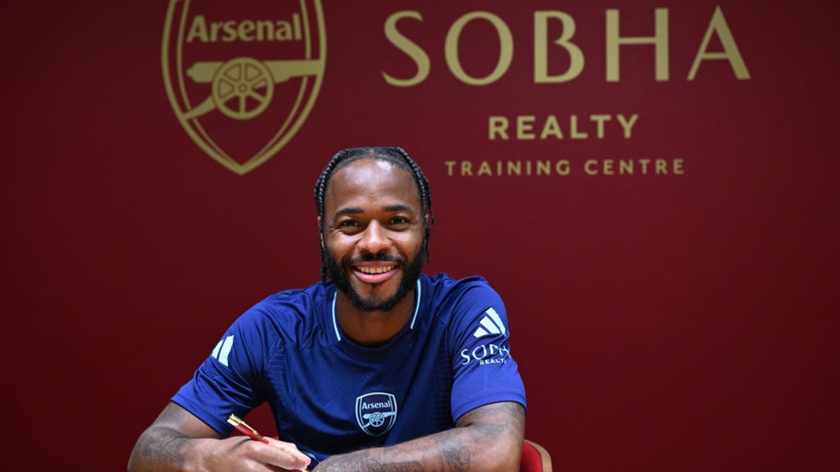 Zdjęcie okładkowe artykułu: Getty Images / Stuart MacFarlane/Arsenal FC  / Na zdjęciu: Raheem Sterling