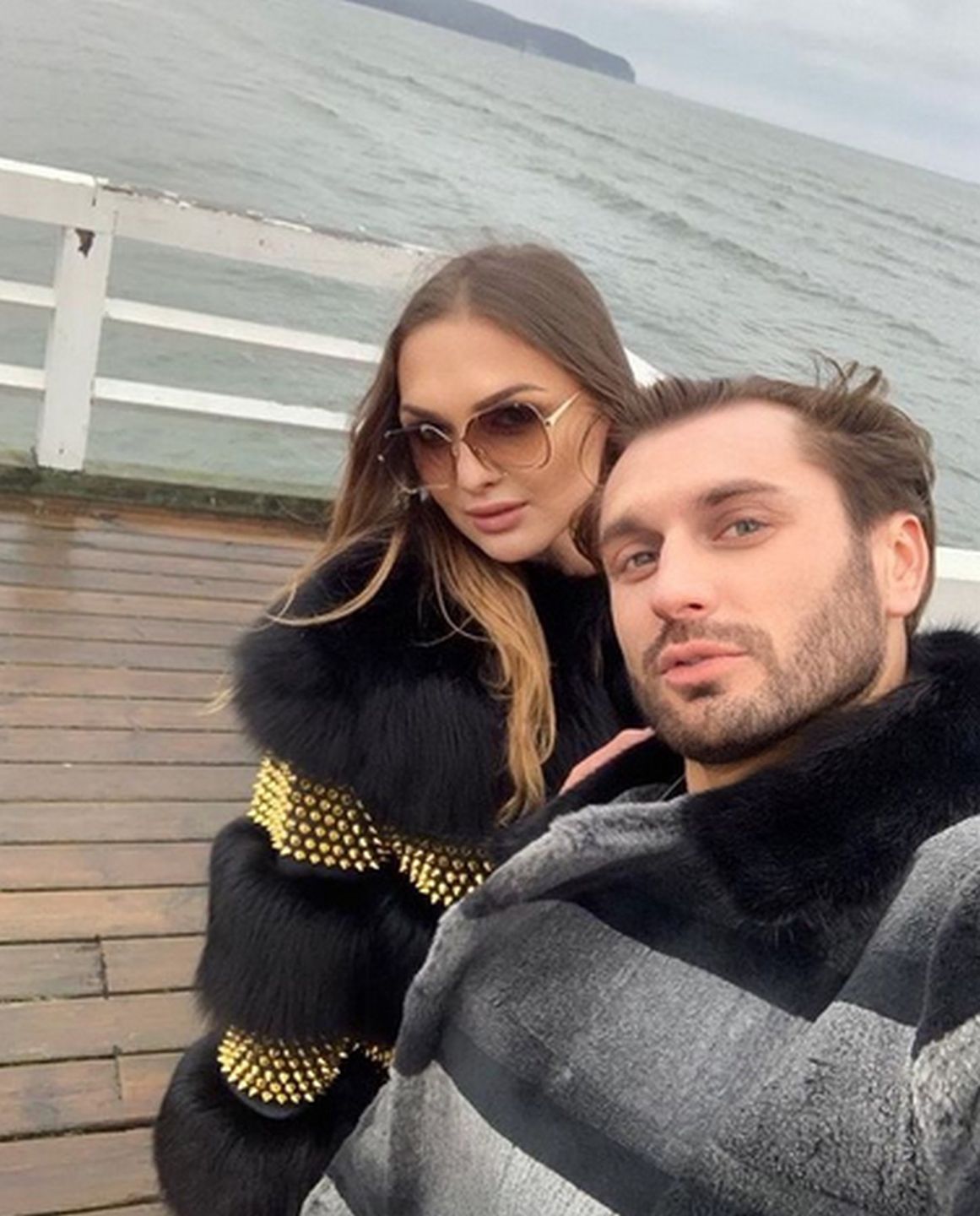 Rafał Grabias z "księżniczką"