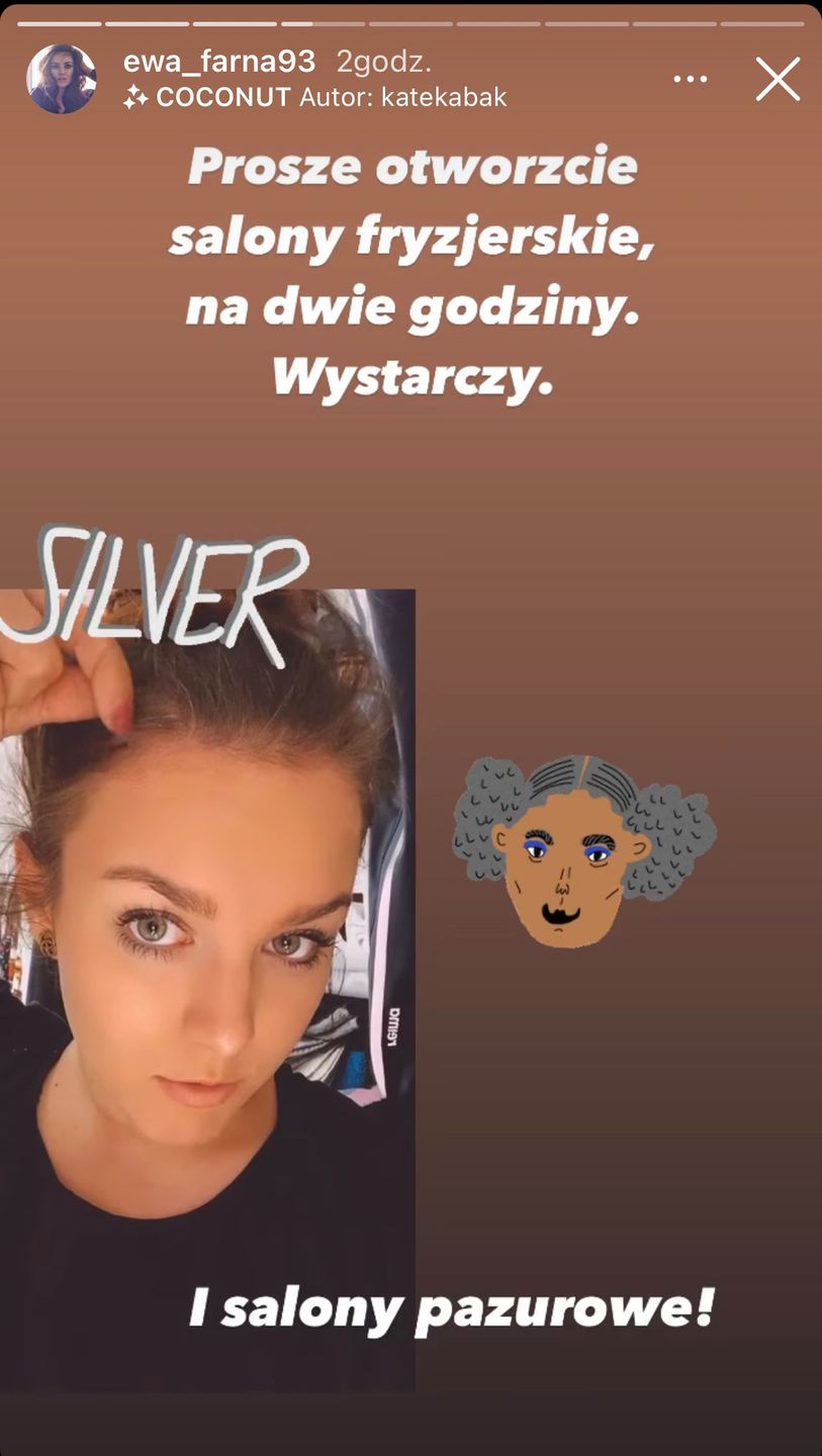 Ewa Farna pokazała siwe włosy