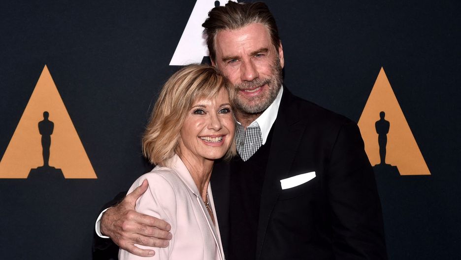 The Academy Presents "Grease" (1978) 40th Anniversary
BEVERLY HILLS, CA - AUGUST 15:  Olivia Newton-John (L) and John Travolta attend the "Grease" 40th anniversary screening at Samuel Goldwyn Theater on August 15, 2018 in Beverly Hills, California.  (Photo by Alberto E. Rodriguez/Getty Images)
Alberto E. Rodriguez
Arts Culture and Entertainment, Celebrities, Beverly Hills, FeedRouted_Global, topix, bestof