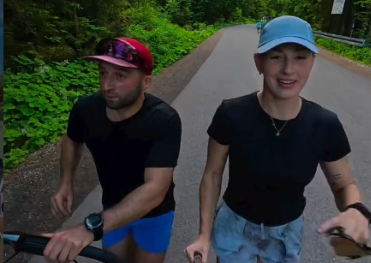Wideo ma ponad 3 mln wyświetleń. "Mijaliśmy setki turystów, sporo nam kibicowało"