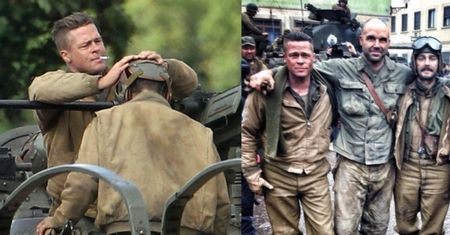 Brad Pitt... NA WOJNIE!