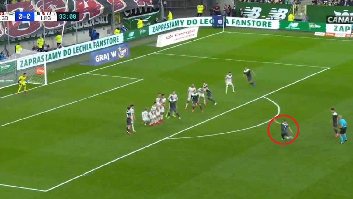 Canal+Sport / Na zdjęciu: Bramka Macieja Gajosa