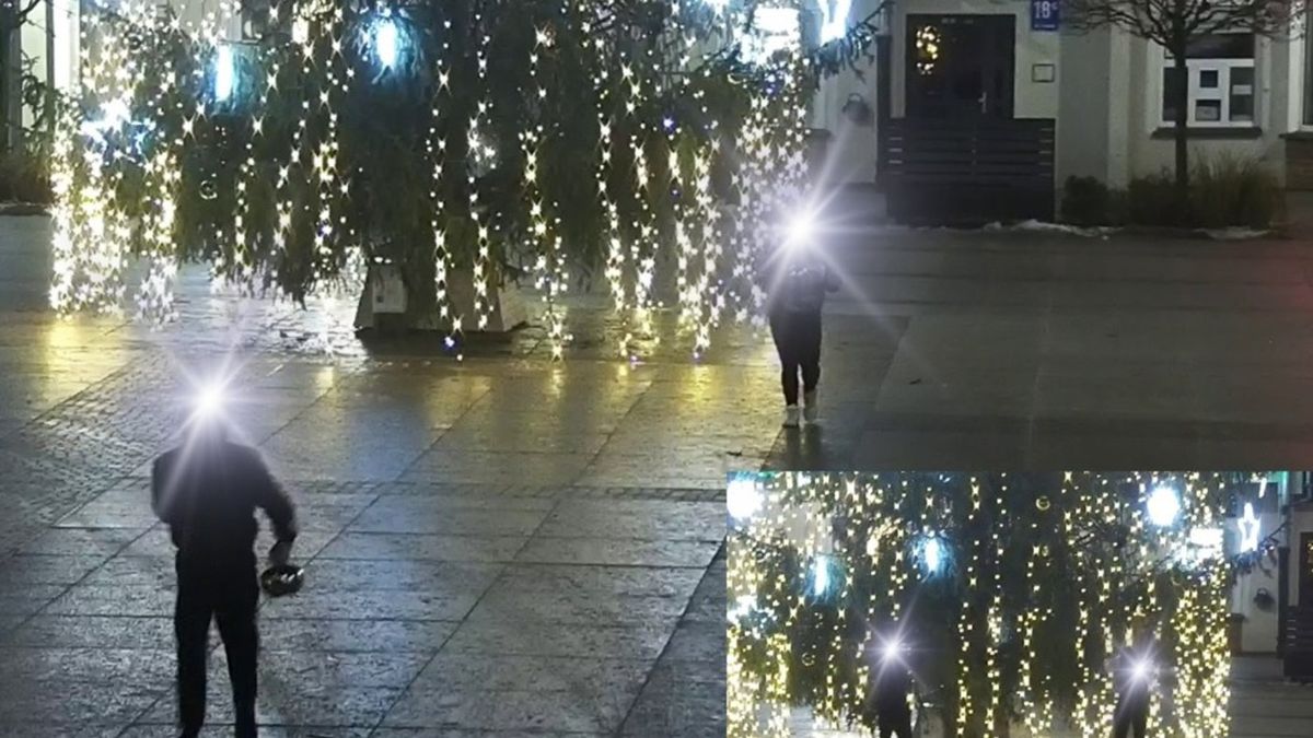 Niszczyli bombkę - zostali nagrani