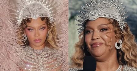 Queen B czy queen Photoshopa? Fotki Beyoncé z Met Gali i Instagrama dają do myślenia: "WYGLĄDA JAK INNY CZŁOWIEK" (FOTO)