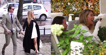 "Nadęty" Majdan i Rozenek w luksusowym butiku (WIDEO)