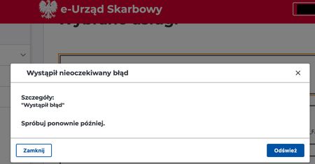 Twój e-PIT. Serwis internetowy nie działa