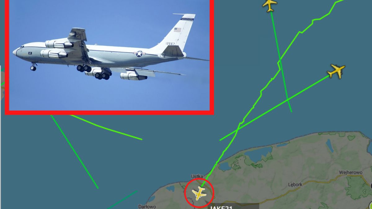 Zagadkowy lot amerykańskiego Boeinga nad Bałtykiem