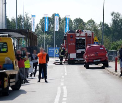 Sosnowiec. Wybuch gazu na parkingu przed Castoramą. Jak do tego doszło?