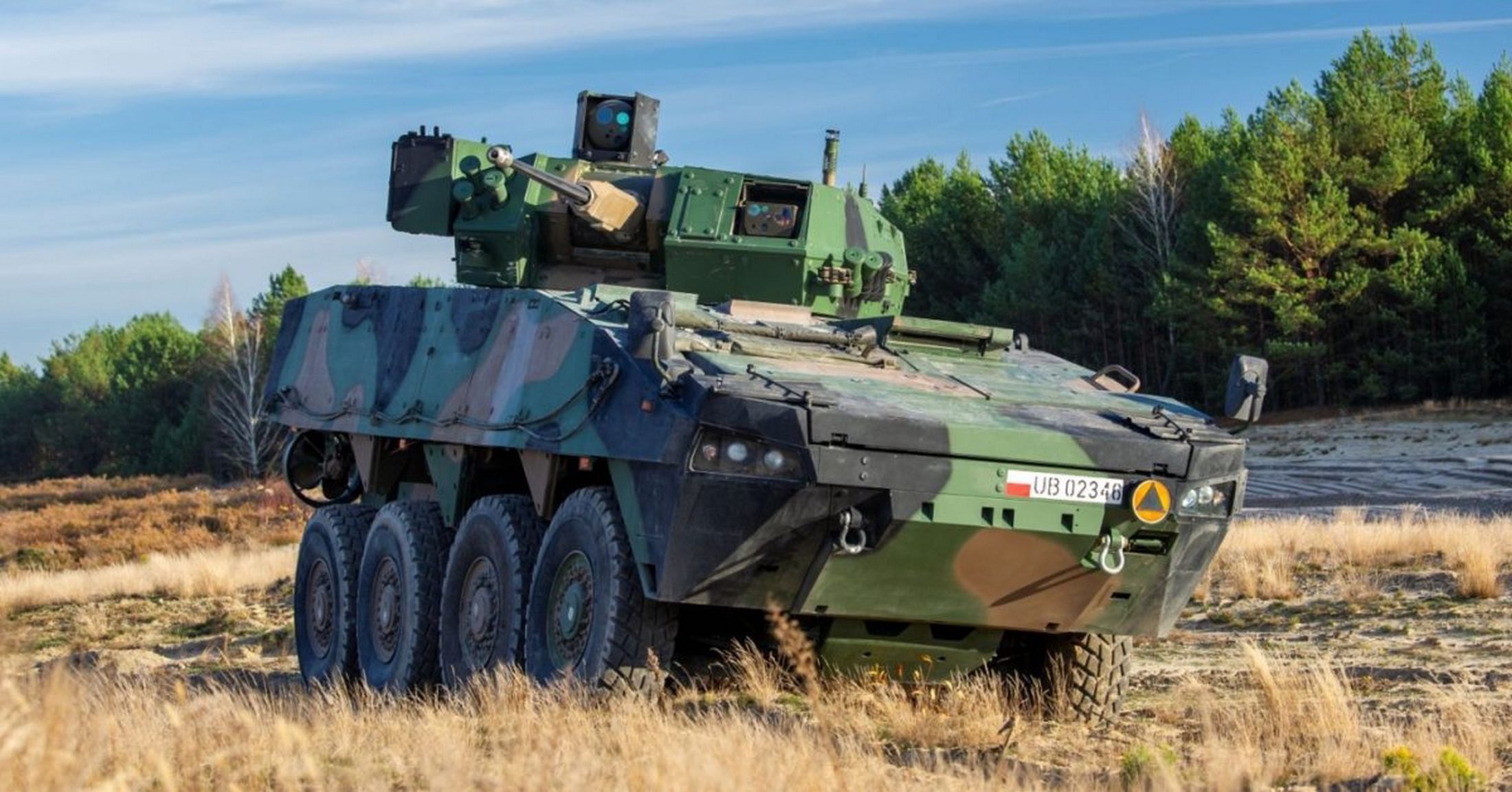 KTO Rosomak z wieżą ZSSW-30