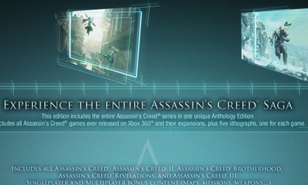 Jak wielkie będzie pudło z Assassin's Creed Anthology?