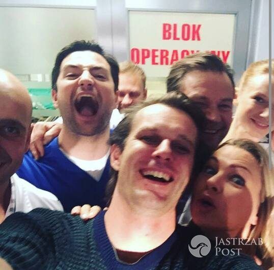 Katarzyna Bujakiewicz znów na planie ''Na dobre i na złe'': fot: Facebook