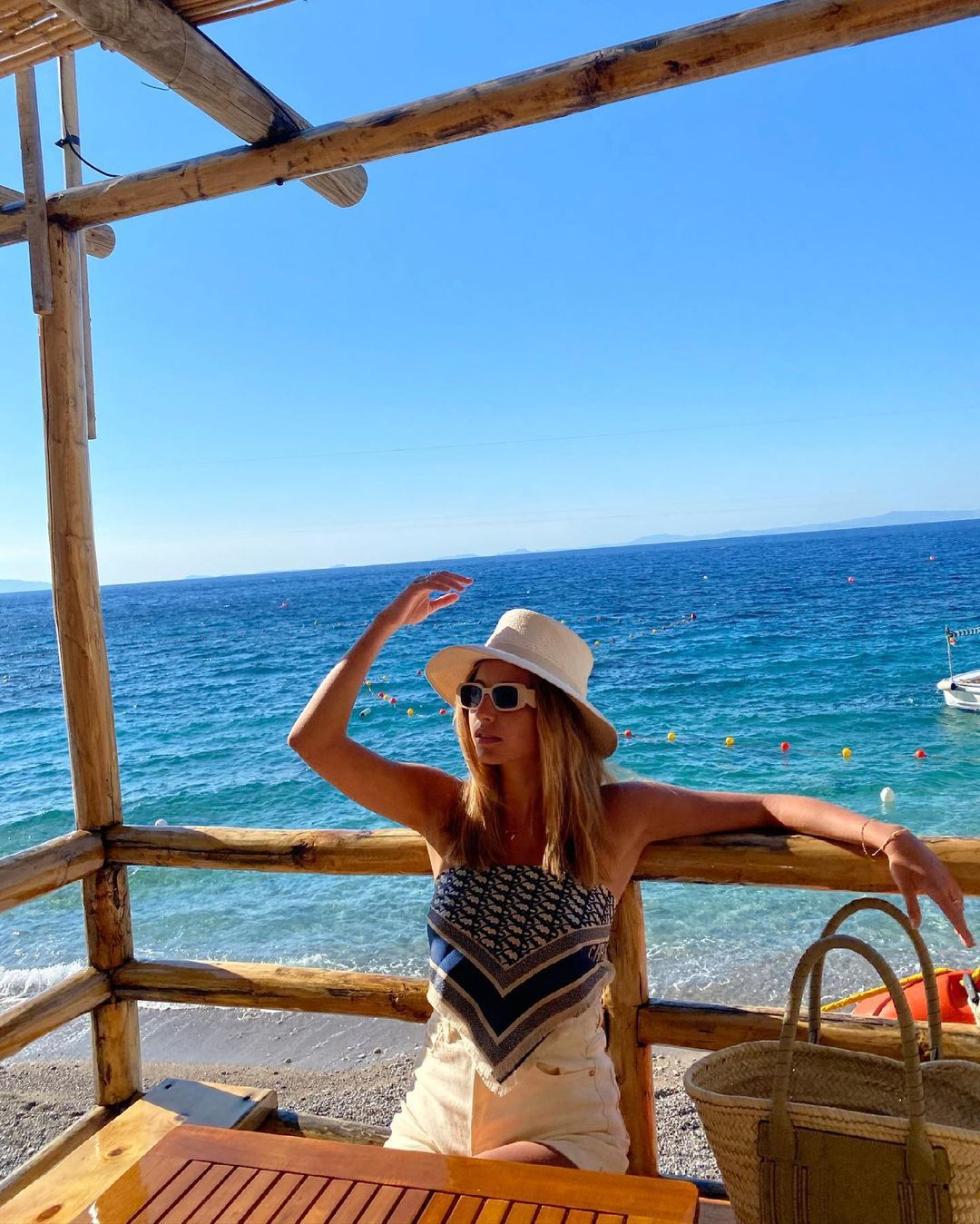 Julia Wieniawa na Capri