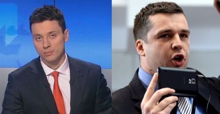 Dziennikarze TV Republika chcieli wyrzucić reportera Polsatu spod budynku! Wezwali policję