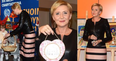 "Rockowa" Agata Duda na Mikołajkach w Polskim Radiu (ZDJĘCIA)