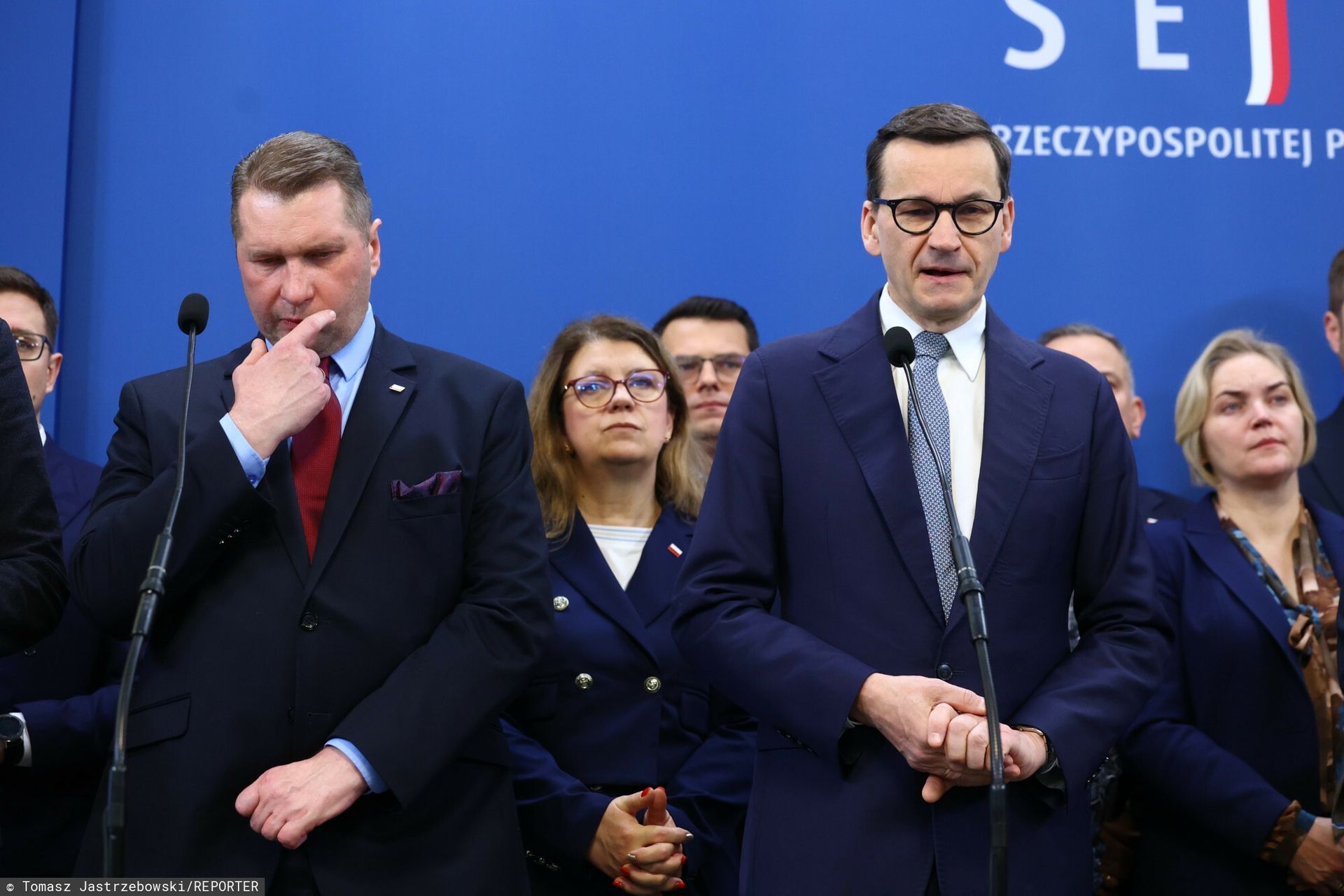Morawiecki i Czarnek razem w Gorzowie. Co kryje wspólna wizyta?