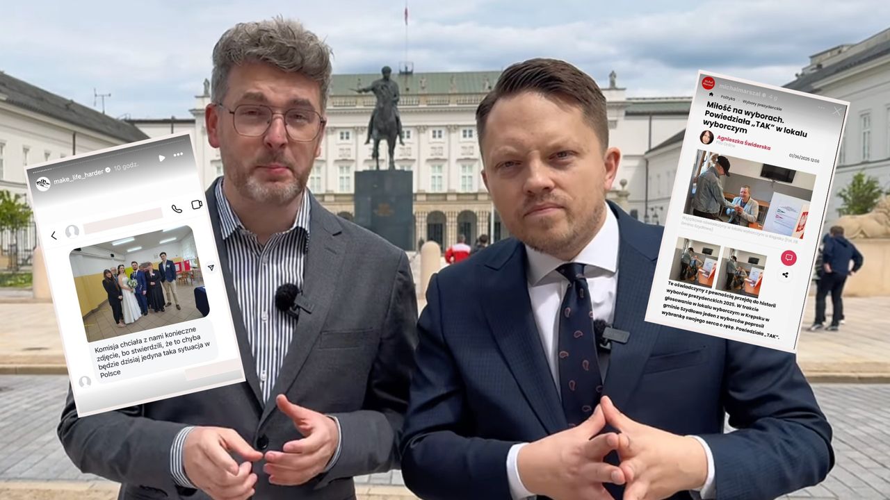 "Jedyna taka sytuacja w Polsce". Do lokalu wyborczego nagle weszła PARA MŁODA