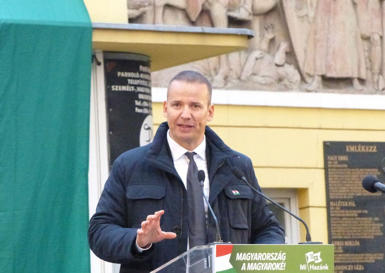 Laszlo Toroczkai from the nationalist Hungarian party has plans for Ukraine.